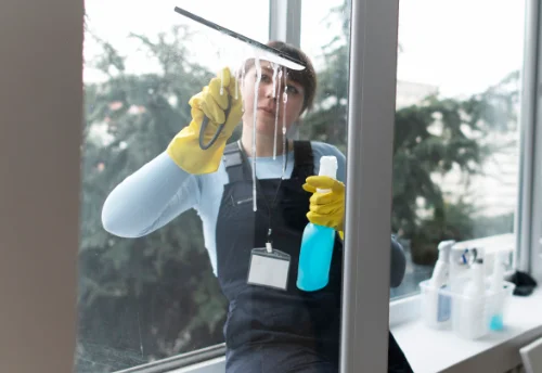 Nettoyage de vitres intérieures et extérieures à Monthion